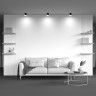 Потолочный светильник MAYTONI HOOP C086CM-GX53-MRD-BG